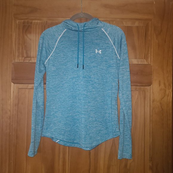 Under Armour Loose Heatgear Velocity Wordmark Hoodie - Picture 1 of 2